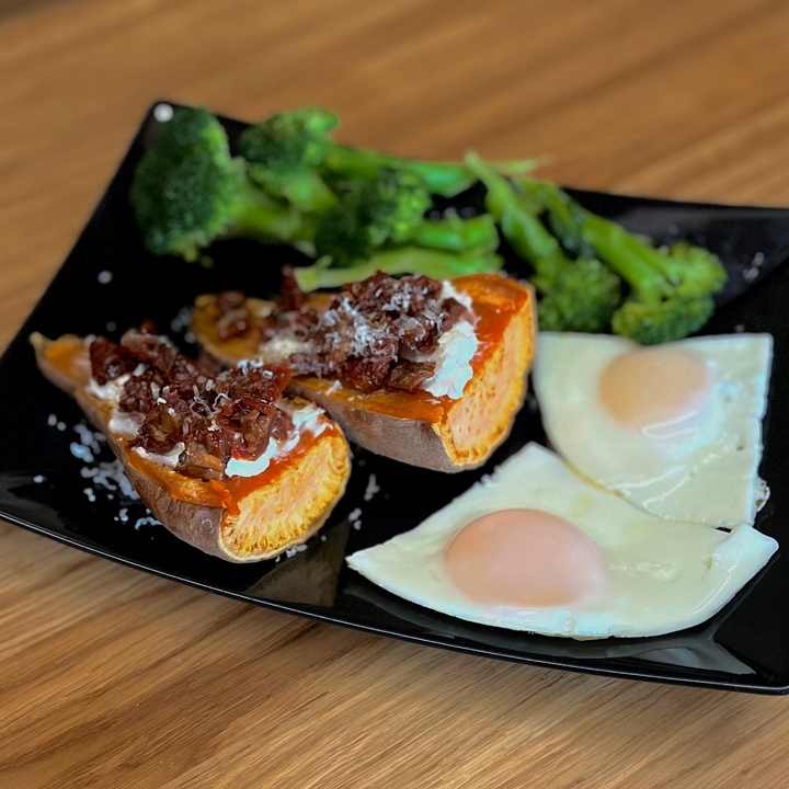 Sweet Potato Meets Dried Tomato - Count Me In!